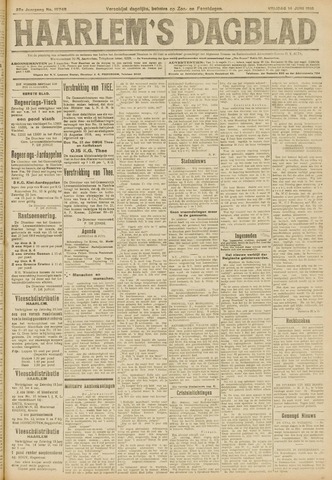 Haarlem's Dagblad 1918-06-14