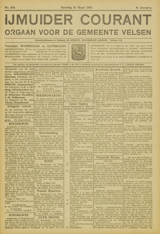 IJmuider Courant 1917-03-31
