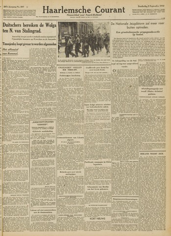 Haarlemsche Courant 1942-09-03