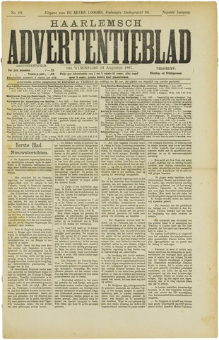 Haarlemsch Advertentieblad 1887-08-24