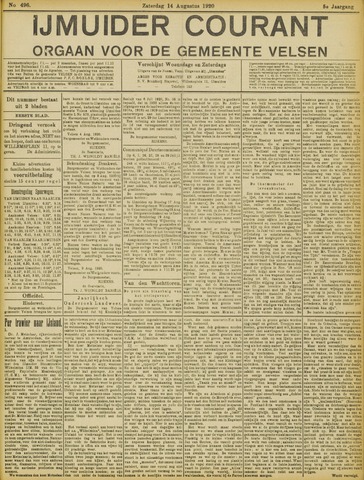IJmuider Courant 1920-08-14