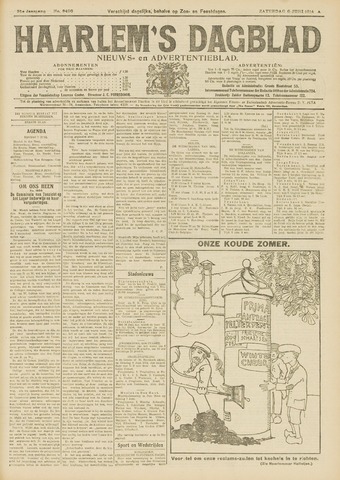 Haarlem's Dagblad 1914-06-06