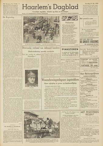 Haarlem's Dagblad 1939-05-27