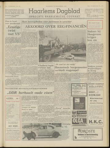 Haarlem's Dagblad 1969-12-22