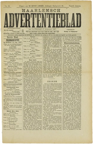 Haarlemsch Advertentieblad 1887-08-13