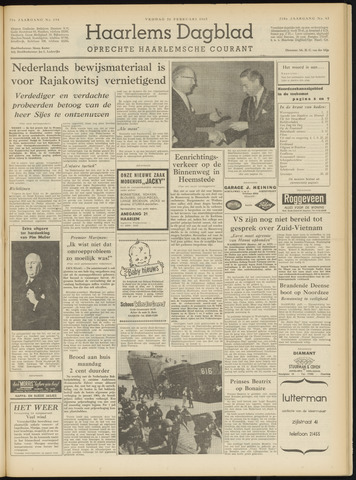 Haarlem's Dagblad 1965-02-26