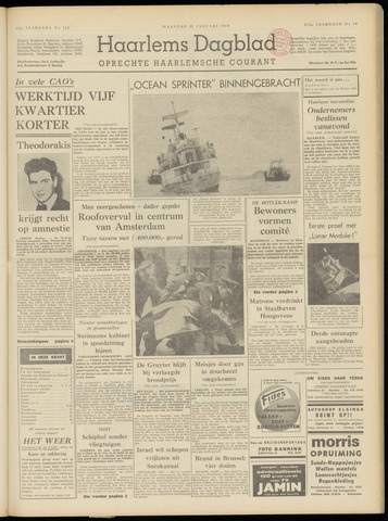 Haarlem's Dagblad 1968-01-22