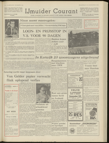 IJmuider Courant 1971-08-16