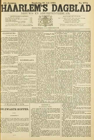 Haarlem's Dagblad 1892-07-21