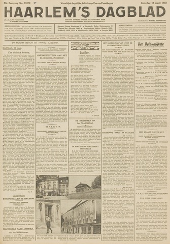 Haarlem's Dagblad 1933-04-15