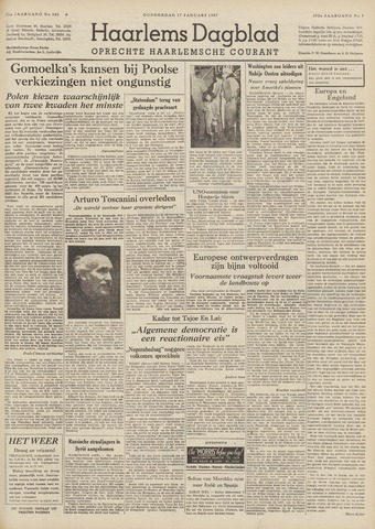 Haarlem's Dagblad 1957-01-17
