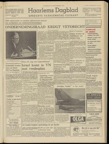 Haarlem's Dagblad 1969-09-20
