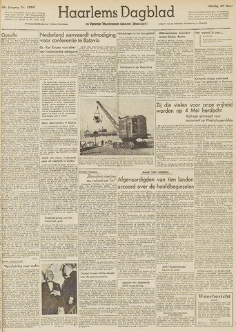 Haarlem's Dagblad 1949-03-29