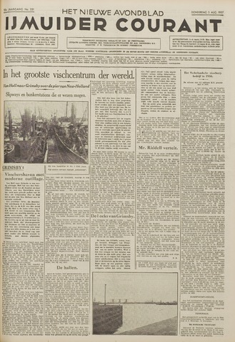 IJmuider Courant 1937-08-05