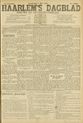 Haarlem's Dagblad 1891-05-07