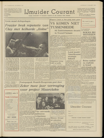 IJmuider Courant 1971-03-09