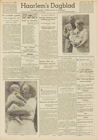 Haarlem's Dagblad 1938-07-27