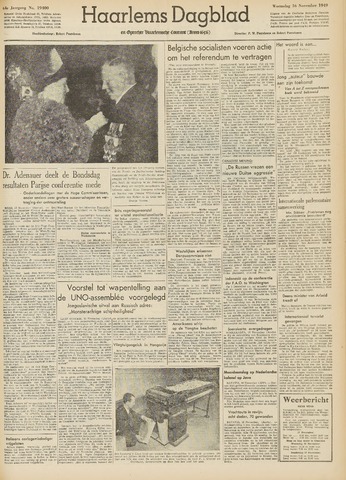 Haarlem's Dagblad 1949-11-16