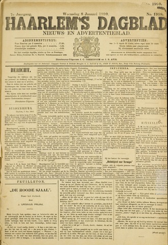 Haarlem's Dagblad 1890-01-08