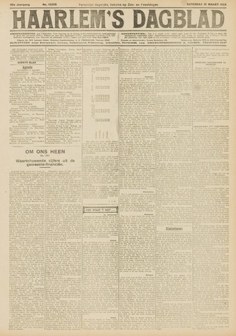 Haarlem's Dagblad 1923-03-31