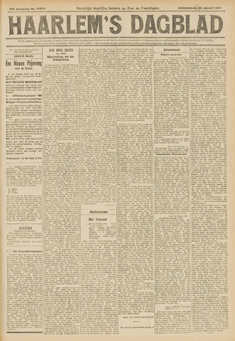Haarlem's Dagblad 1917-03-22