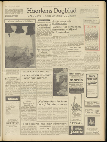 Haarlem's Dagblad 1967-12-23