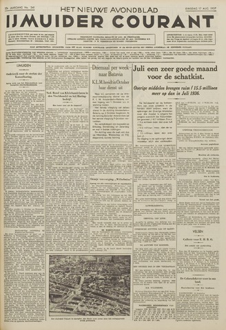 IJmuider Courant 1937-08-17