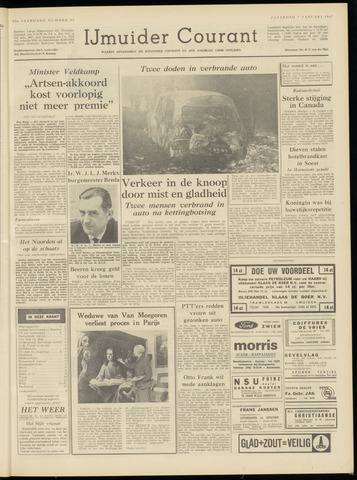 IJmuider Courant 1967-01-07