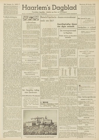 Haarlem's Dagblad 1938-10-20