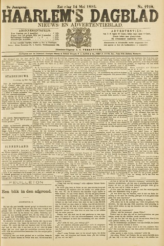 Haarlem's Dagblad 1892-05-14