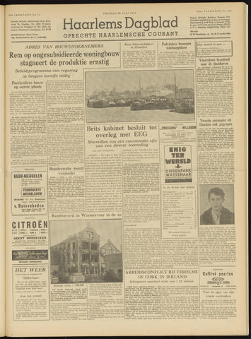 Haarlem's Dagblad 1961-07-28