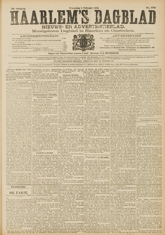 Haarlem's Dagblad 1902-02-05