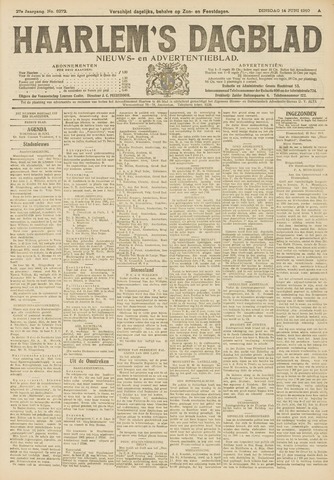 Haarlem's Dagblad 1910-06-14