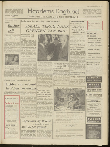 Haarlem's Dagblad 1971-01-16
