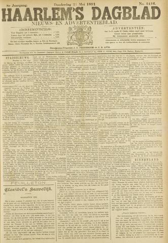 Haarlem's Dagblad 1891-05-21
