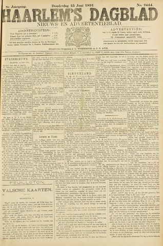 Haarlem's Dagblad 1891-06-25
