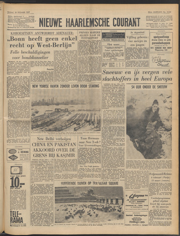 Nieuwe Haarlemsche Courant 1962-12-28
