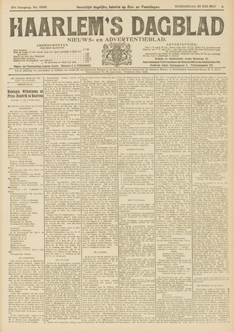 Haarlem's Dagblad 1910-05-26