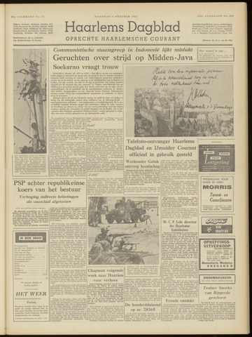Haarlem's Dagblad 1965-10-04