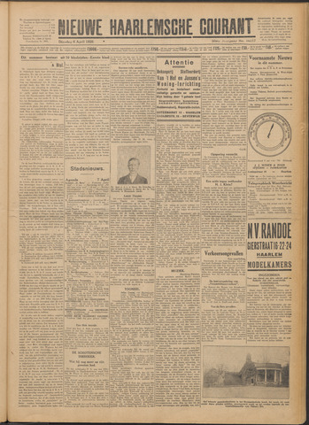 Nieuwe Haarlemsche Courant 1926-04-06