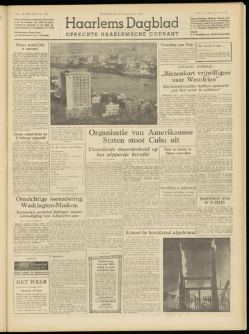 Haarlem's Dagblad 1962-01-31