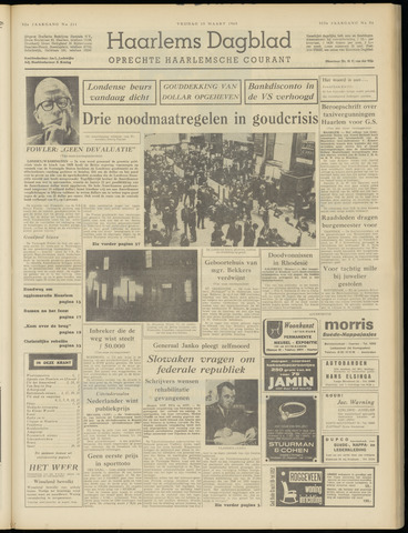Haarlem's Dagblad 1968-03-15