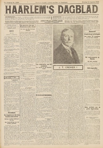 Haarlem's Dagblad 1923-08-14