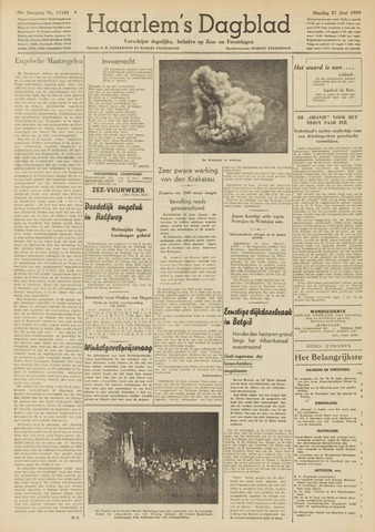 Haarlem's Dagblad 1939-06-27