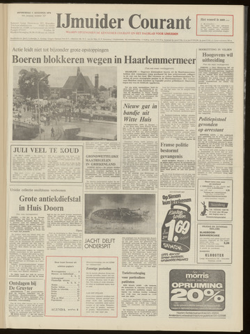 IJmuider Courant 1974-08-01