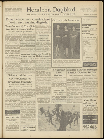Haarlem's Dagblad 1965-01-23