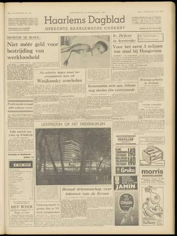 Haarlem's Dagblad 1967-12-21