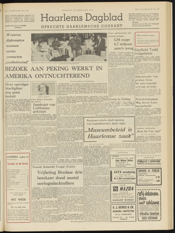 Haarlem's Dagblad 1972-02-22