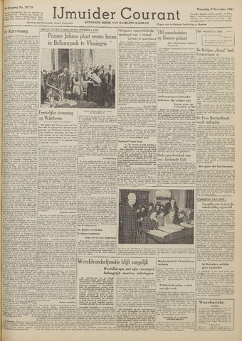 IJmuider Courant 1947-11-05