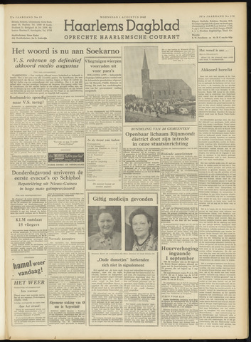 Haarlem's Dagblad 1962-08-01